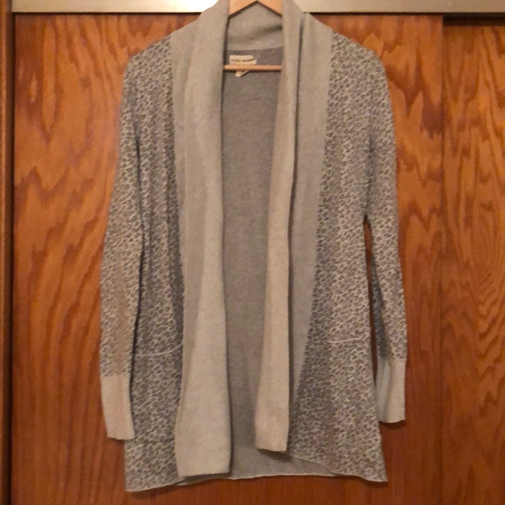 Animal Print Cardigan